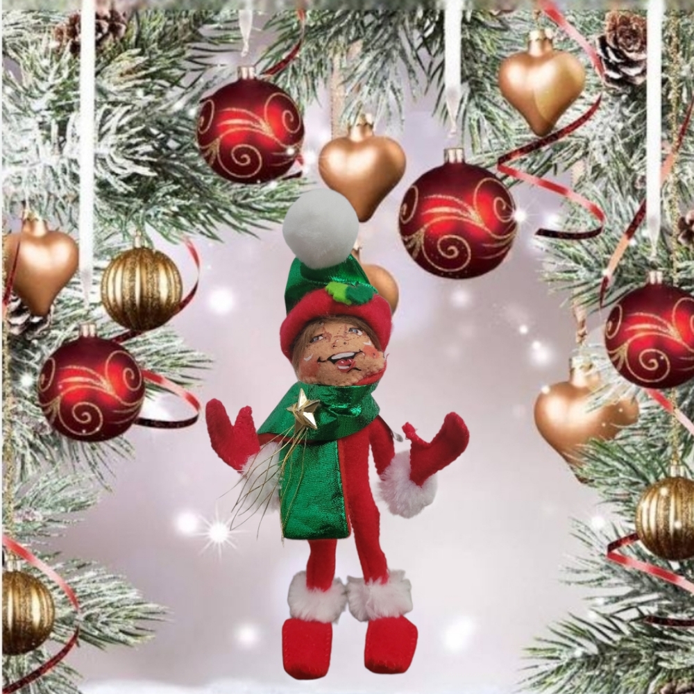 Annalee "2010" Holiday Twist Christmas Elf
